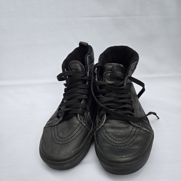 Vans Black High-Top Women's Sneakers Size 7 - Picture 3 of 10